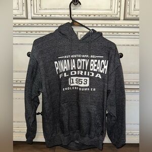 Panama City Beach Gray Hoodie
